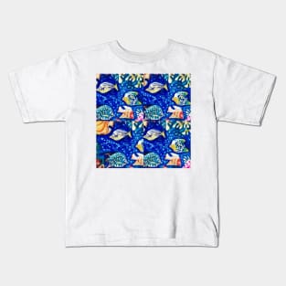 Fishies,reef, Kids T-Shirt